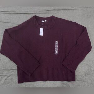 GAP Maroon Crewneck Sweater